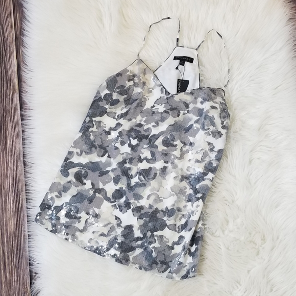 Banana Republic Camo Sequin Tank Top - Picture 2 of 5